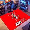 Marquez-themed rug, non-slip rug, suitable for living room, bedroom, game room, computer room and home décor.