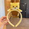 Cartoon Tiger Plush Doll Hair Hoop Hair Bands Tiger Headbands Korean Style Tiger Hair Ropes