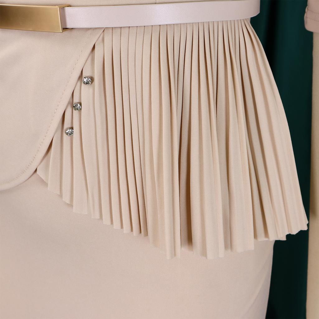 YYFS Женская мода на лето и весну, однотонное повседневное платье с коротким рукавом и квадратным воротником с высокой талией