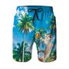 Смешные животные Динозавр Пляжные шорты Брюки Мужские 3D-печать Boardshorts для серфинга Летний Гавайский купальник Плавки Крутые Ледяные шорты