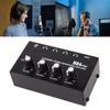 4 Port Headphone Amplifier HA4 Plus Studio Headphone Splitter for Professional Audio Enhancement