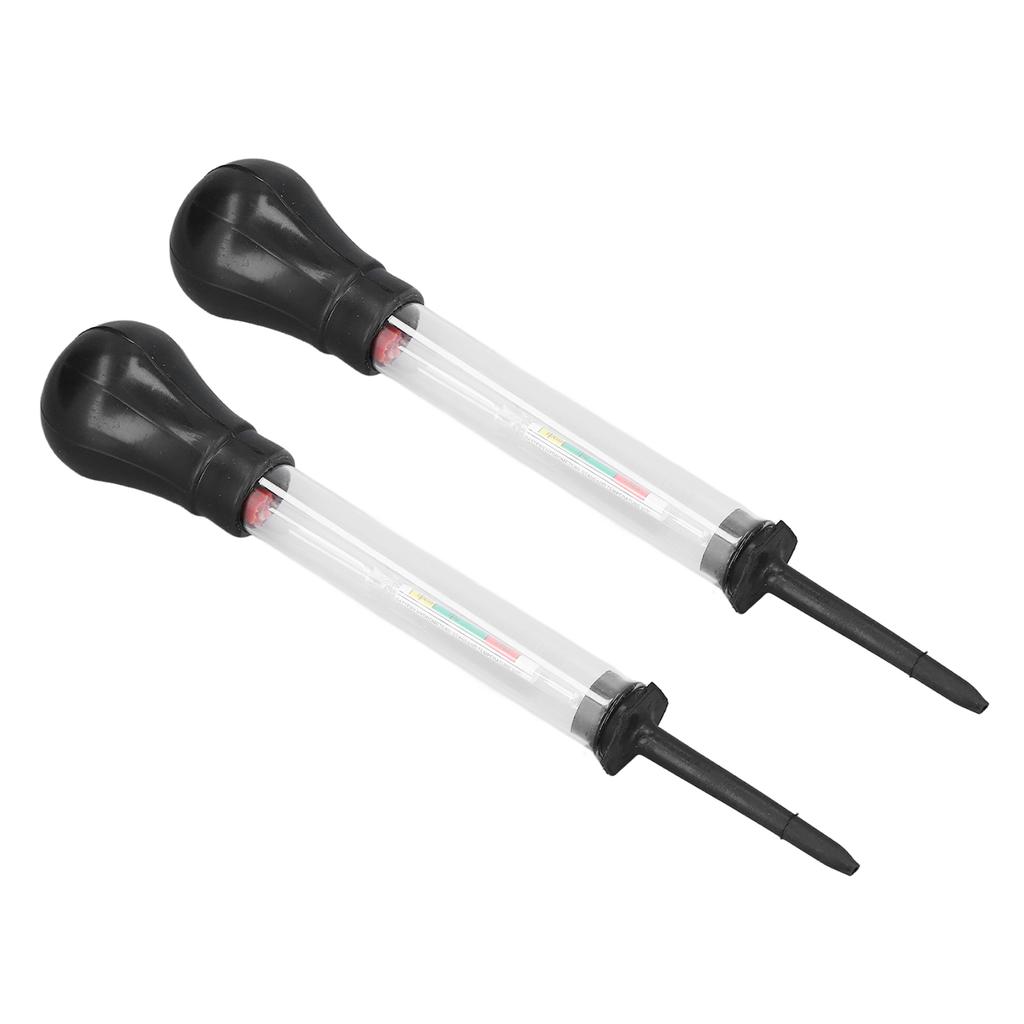 2 шт. Электрогидравлический измерительный прибор для измерения ареометра 1.100‑1.300, набор измерительных инструментов