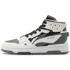 Li Ning Mountain Original 2.0 Casual Versatile High-Top Skate Shoes Men Sneakers White Green AGCT291-2