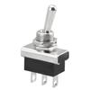 Heschen Металлический тумблер Flick Flip 12V 25A ON/ON 2 позиции 3 штырька для приборной панели автомобиля