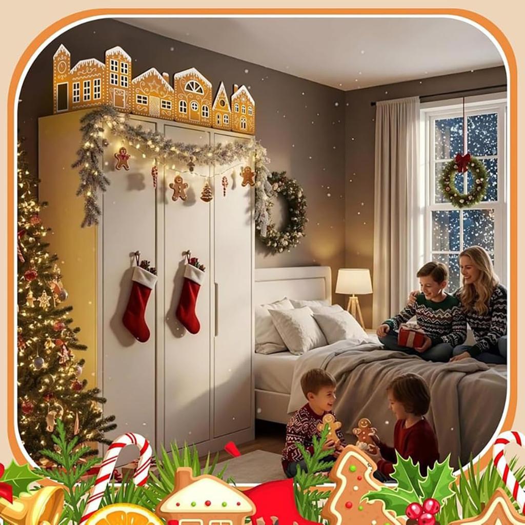 Christmas Gingerbread House Cardboard Kit