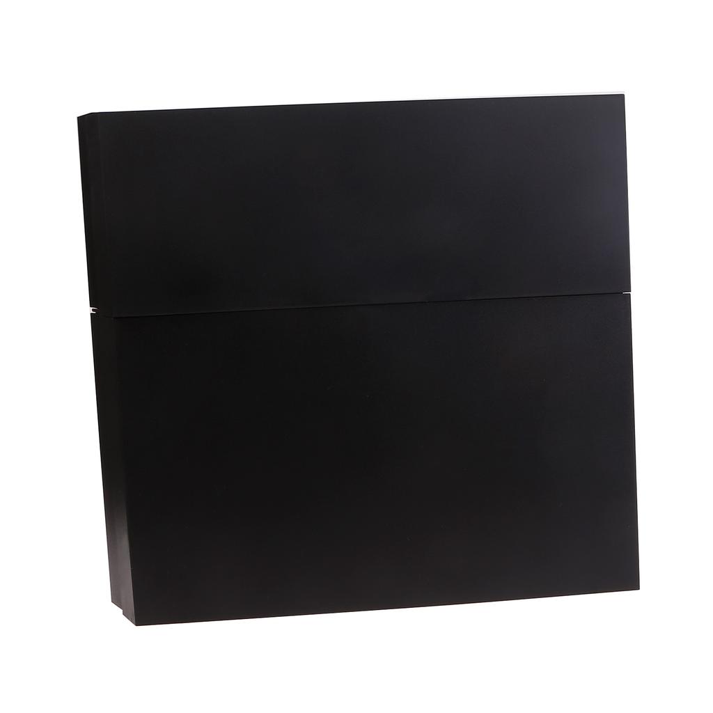 Game Machine Case Solid Color Shell Game Console Replacement Full Cover Housing for PS4 1200 Game Accessories Black