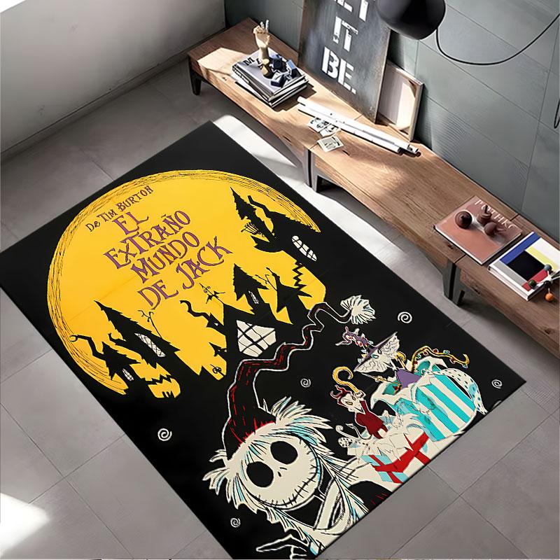 "Nightmare Before Christmas Carpet" suitable as a non-slip mat for the living room or bedroom sofa