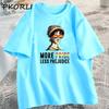 More Pride Less Prejudice Tshirt Women Lgbt Pride T Shirt Gay Proud Ally Pride Month Ba Kind Tees Csual Cotton O Neck Tops