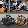 Black Hand Tool Bag Men Work Handbag Multifunctional Tool Storage Bag