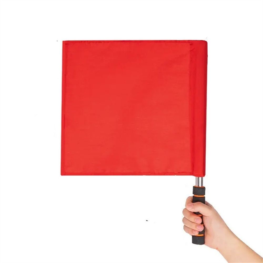 Сигнальные флажки для линейного судьи повышенной видимости, привлекательный сигнальный флажок для соревнований, флажок для регулирования дорожного движения