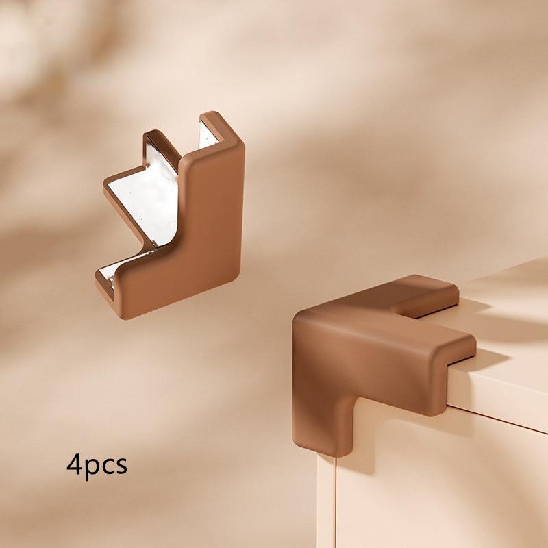 4 шт./компл., прозрачная защитная крышка L-образной формы для детской безопасности, угловая защита стола, защита детей