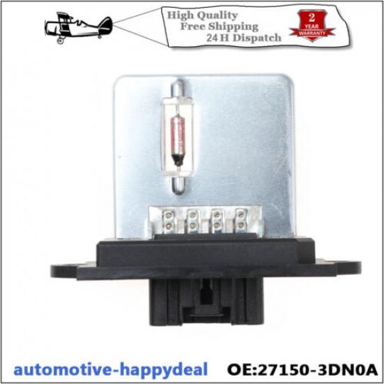 For Nissan Micra Mk3/K12 Blower Fan Motor Heater Resistor Rheostat 27150-3DN0A