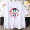 Hawaii The Perfect Wave 1992 Surf Club Unisex Cotton T-Shirts Breathable Casual Short Sleeve Hip Hop Oversized Tops Unisex Clothing