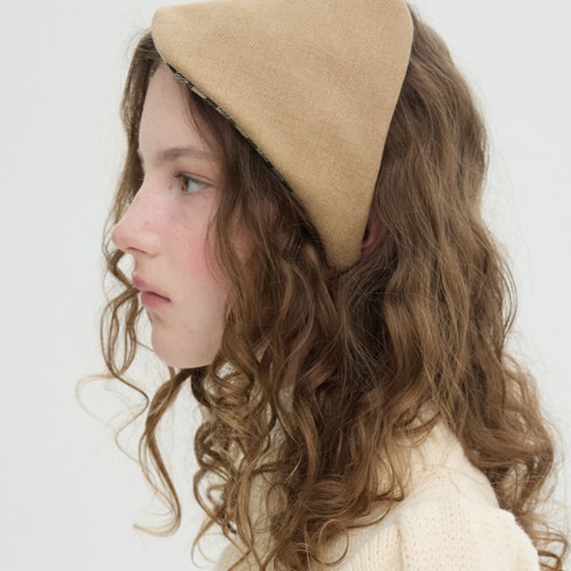 Коричневая шляпка складной фасинатор - Клетка Англии