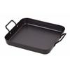 Grill Pan, Black, 25x25cm, Iron Square Plate, Compatible with Induction and Gas, HB-4514