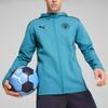 Puma Мужская куртка с капюшоном Manchester City Casuals, куртка, морской синий 777565-31