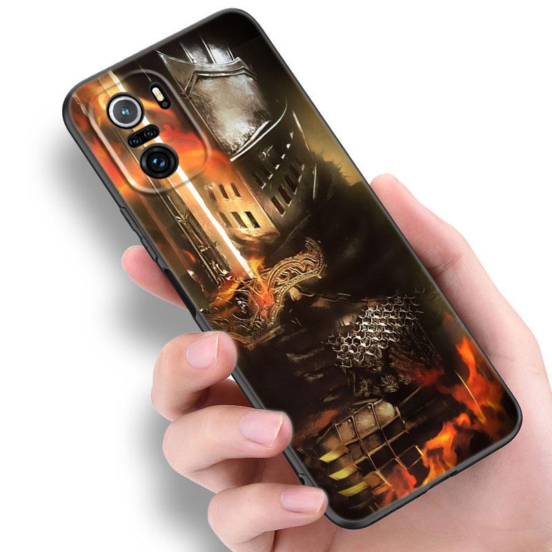 Игровой черный силиконовый чехол для телефона Dark Souls для Xiaomi Mi 9 SE 8 10 10T 11 12 13 Lite 9T 11T 12S 12T 13T 14 Pro 5G NE 11i 12X