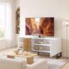 TV Cabinet for TVs up to 55 Inches, Modern TV Lowboard, White