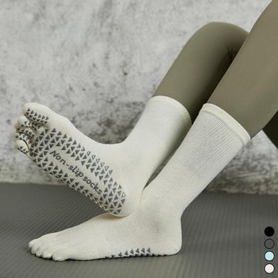 Женские теплые зимние носки для йоги