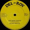 12-дюймовая пластинка DELROY WILSON One More Chance DRW001 DelRoy UK Reggae Ska Dub Б/у