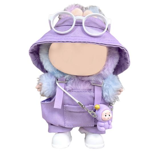 Набор одежды для кукол Стильный комбинезон Вязаный свитер Наряд для кукол 15-17 см Модные аксессуары для переодевания