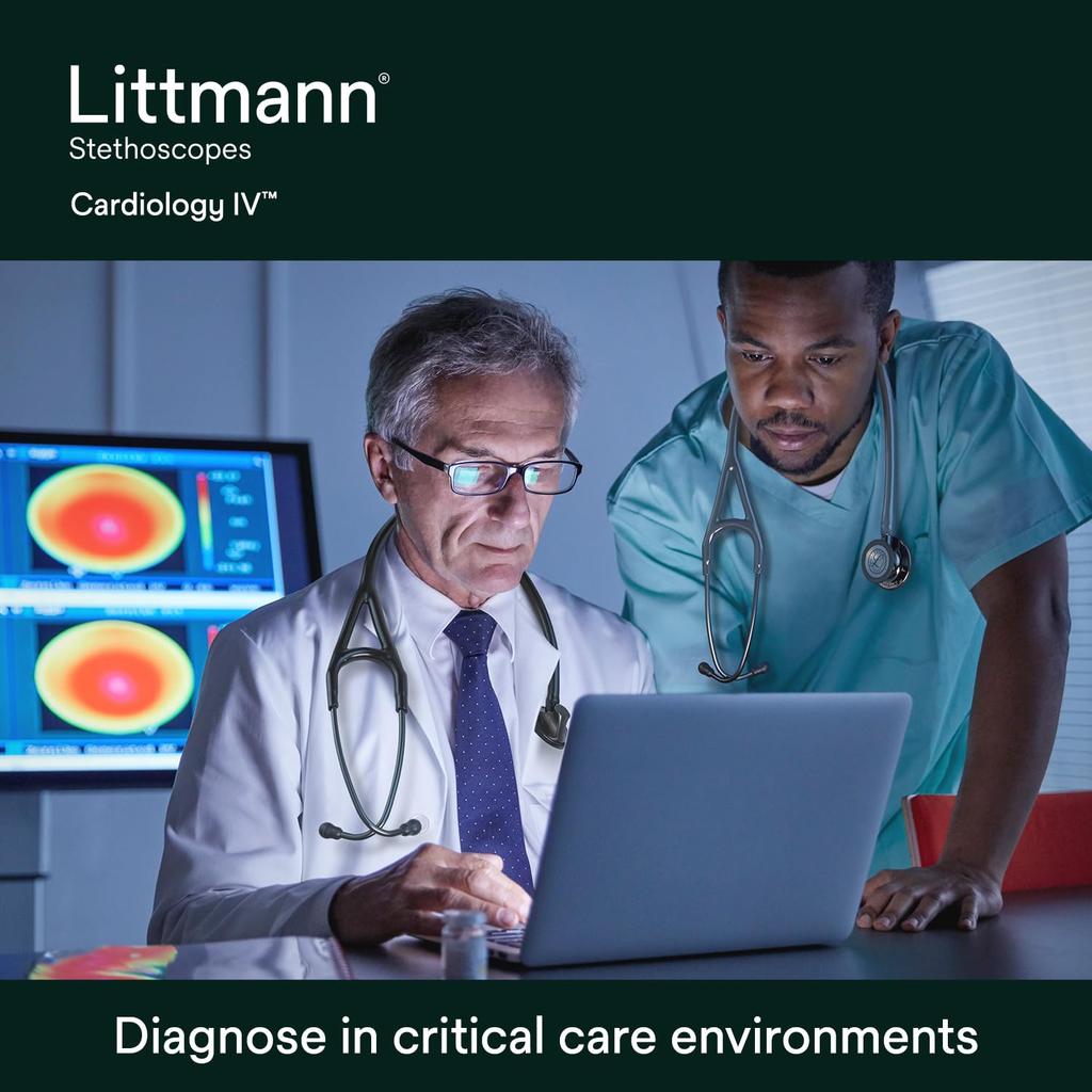 Littmann Cardiology IV 6151 Stethoscope Short (Black)