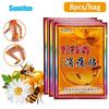 Sumifun 8pcs Bee Venom Plaster Knee Joint Nerve Pain Relief Balm Heating Sticker