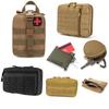 Наружная поясная сумка EDC с системой MOLLE для инструментов, маленький кошелек для мелочи, аксессуары для велоспорта, кемпинга, охоты, подсумок, аптечка