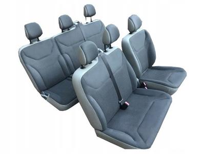 Чехлы Trafic 2 II Vivaro A 2001-2014 Бригадовка 6 Мест