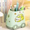 Cartoon Car Shaped Pen Holder Multifunctional Desktop Storage Box Kawaii Pencil Box  Office