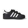 adidas Оригинальные SUPERSTAR Повседневные Устойчивые к истиранию Устойчивые к истиранию Низкие Детские Кроссовки для скейтбординга B26071
