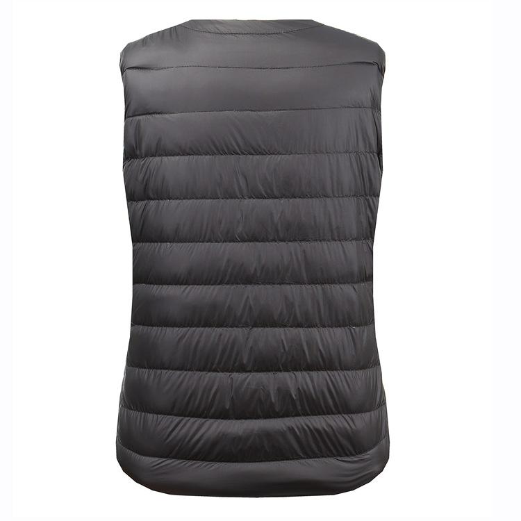 Women's Ultra Light Down Vest Lightweight Waistcoat Female Windproof Warm White Duck Down Sleeveless Down Jacket Coat