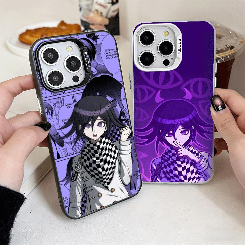 Мягкий чехол для телефона с аниме Danganronpa для iPhone 15 16 17 Pro Max 17Air 16E 14 Plus 13 12 Mini Ударопрочный чехол Задняя панель