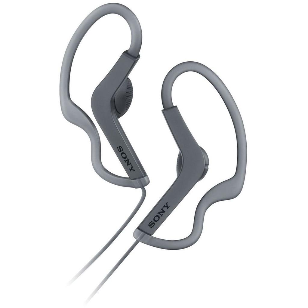 Sony Black B MDR-AS210 Earphones Water-resistant/Sports-oriented, MDR-AS210
