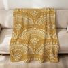 abstract bohemian Eccentric boho soft warm plush blanket for dormitory sofa living room pet hogar bedroom gift nap home Flannel