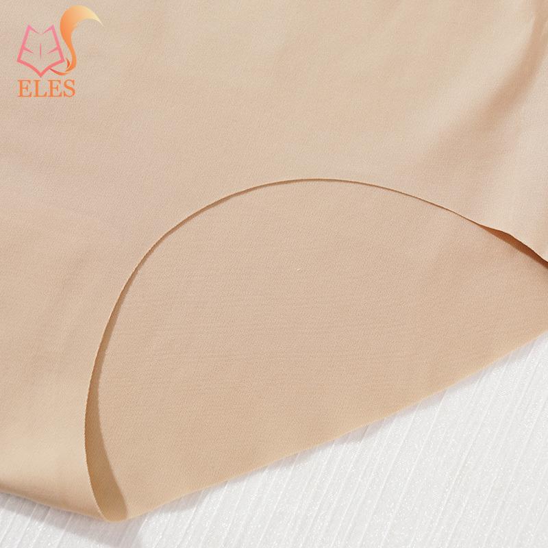 Women's Ice Silk Underwear Panties Women Summer Solid Color Large Size Briefs Breathable Seamless Underpants Knickers