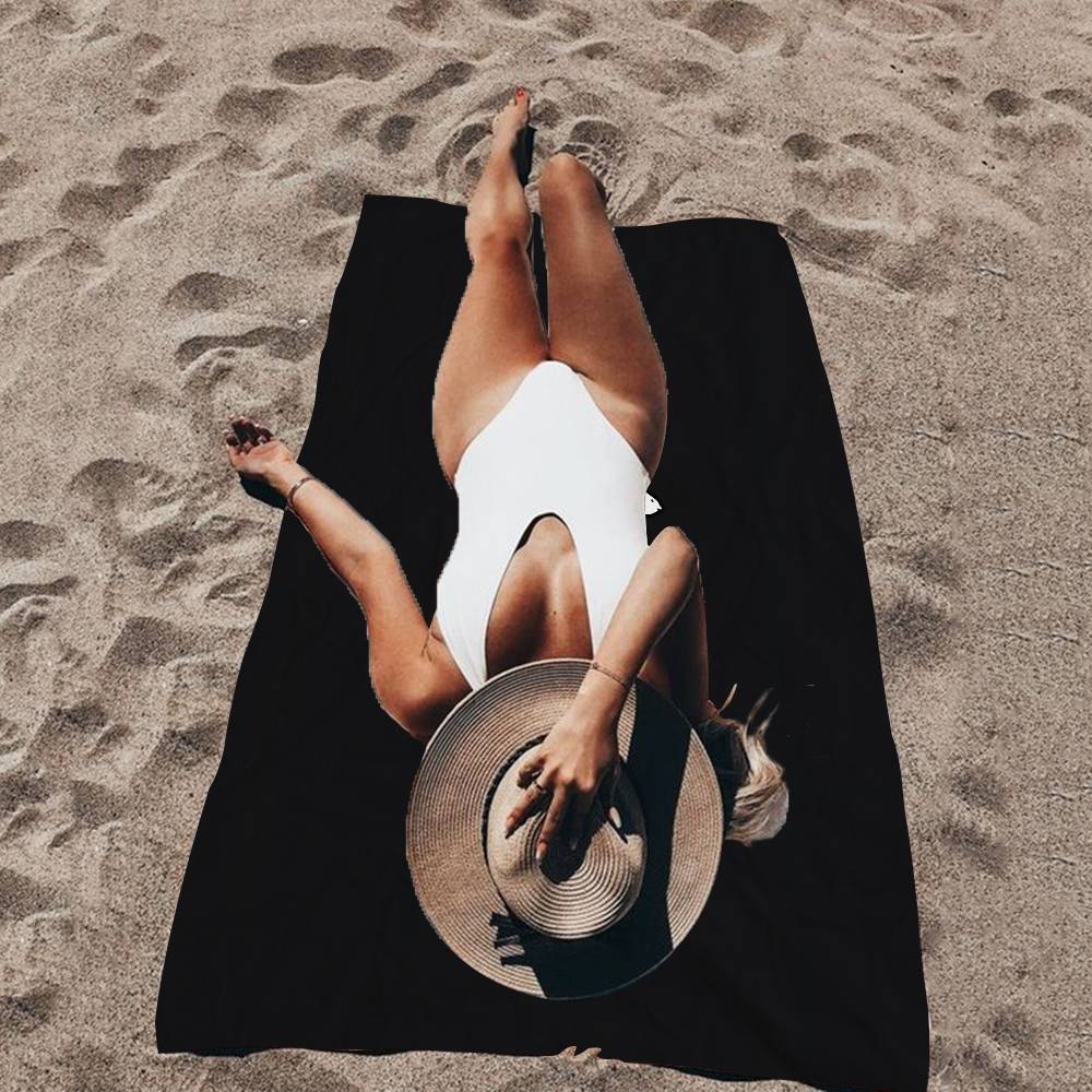Brand E-Etro Microfiber Printed Beach Towel Mountain Climbing Yoga Beach Swimming Running Absorbent Soft Towel