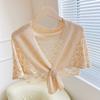 Weave Knitted Hollow Shawl Cross Blouse Shoulder Fake Collar  Autumn/Winter/Spring/Summer