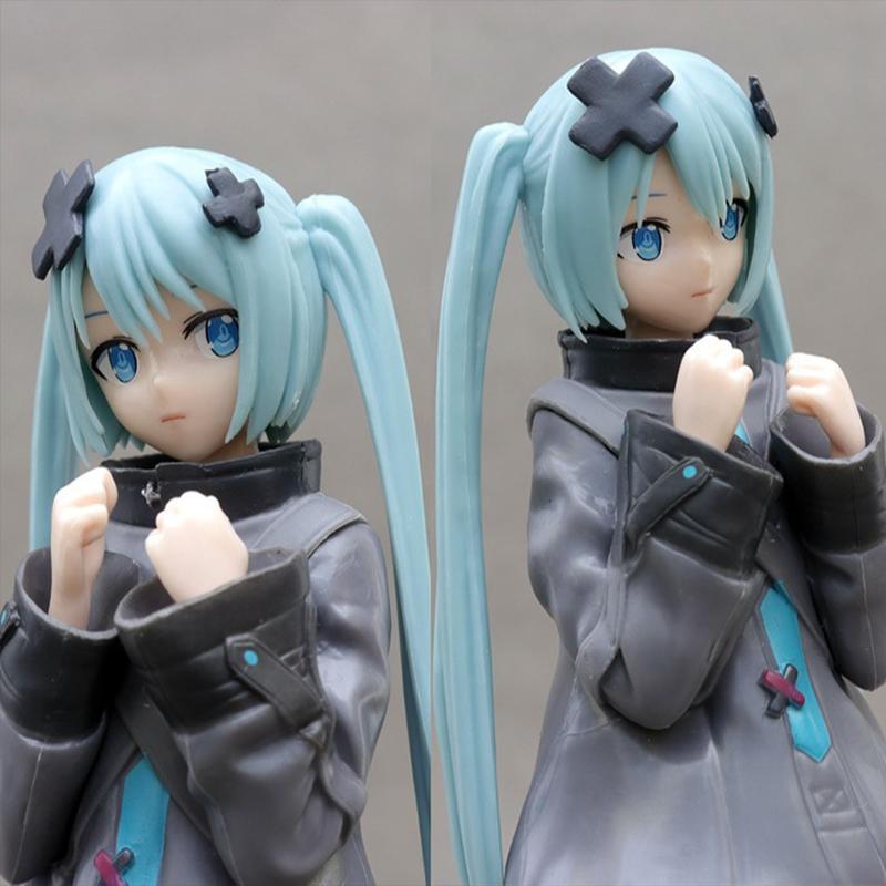 Hatsune Miku New In Stock In A World With Closed Windows Collectible Anime Action Kwaii Miku Figures Model Toys Christmas Gifts
