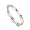 Platinum Ring for Matching Engagement Wedding Gift Wrapping Birthday Gift Men, Pt950, Adjustable, Ring, Band, Sparkling, Couple's, Included,