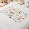 Sheep Bear Strawberry Rabbit Dog Pattern Physiological Pad Mattress Washable