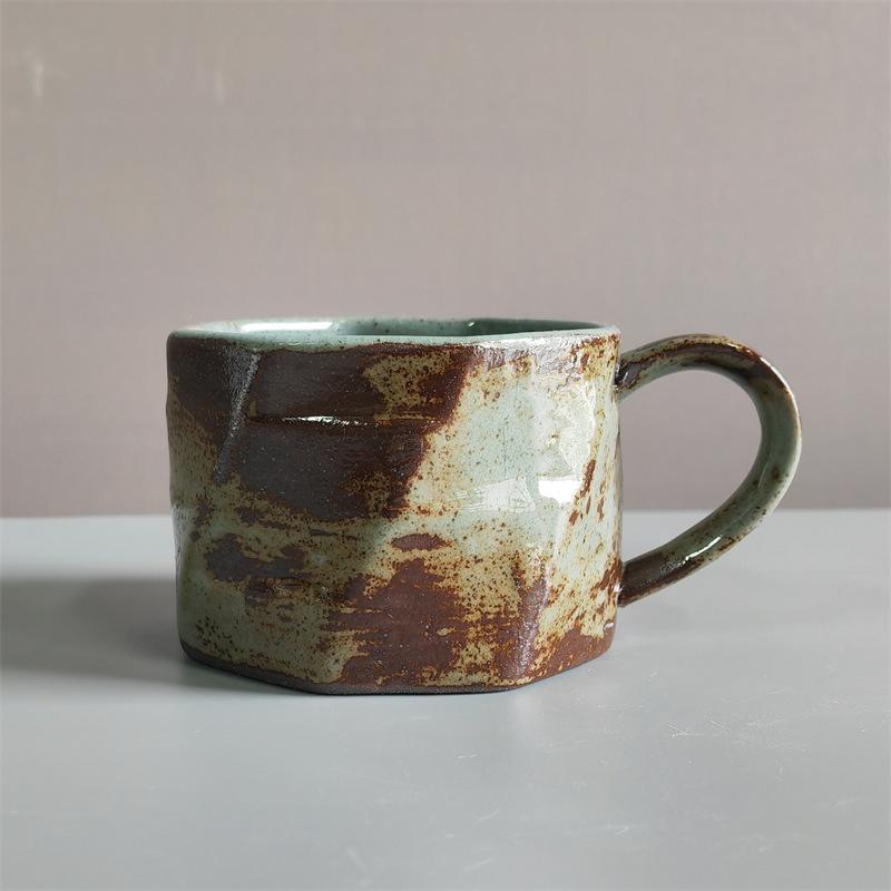 Creative Medieval Ceramic Mug Vintage Coffee Cup Ceramic Cup Nordic Afternoon Tea Cup