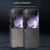 Compatible with Xiaomi MIX Flip Phone Case, Xiaomi MIX Flip First Generation Foldable Screen Anti-Drop Leather Casen, Outer in Starry Black