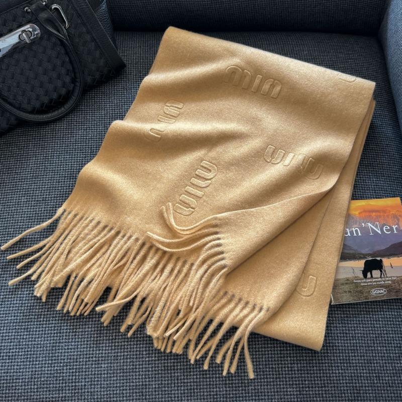 High Quality Scarf Women Autumn Winter Solid Color Simple Classic Wool Blend Muffler Female New Type Versatile Warm Shawl