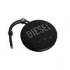 Diesel Bluetooth Compact Wireless Speaker Wireless Waterproof Up To 28 Hours Music Playback with Wrist Strap (Diesel ConnectD Bluetooth Speaker, Black