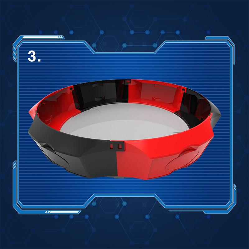 Assembling Gyro Disc Set, an Interactive Educational Toy Accessory Suitable for Children and Parents, Made of Durable Plastic, Ideal as a Christmas