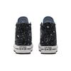 Converse Eva Lift Высокие детские парусиновые кеды Детские кроссовки Черные Синие 672117C