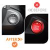 Red Fit For Ford F150 Raptor Keyless Engine Push Start Button & Surrounding Ring