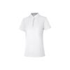 Solid Color Quick-Dry Breathable Sports Polo Shirt Women Tops Off-White APLU126-9
