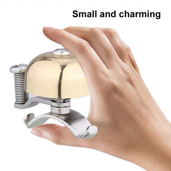 Велосипедный классический звонок с резиновым ремешком, легкий, громкий, универсальный, складной, для горного велосипеда, шоссейного, горного, на руль, для скутера